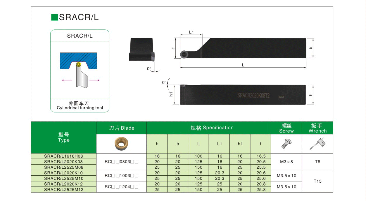 CNC Lathe Tool External Turning