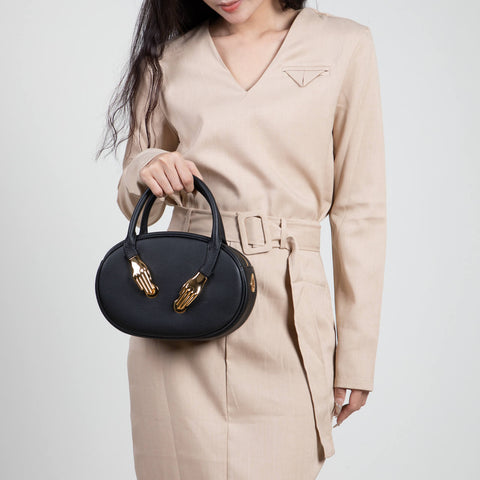 Emma Pebbled Leather Bag