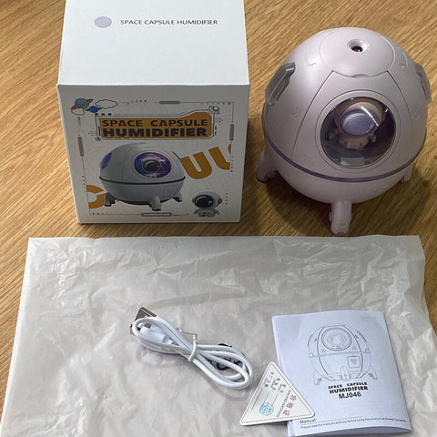 Humidificador de Aire Cápsula Espacial: ¡Un Viaje a la Relajación!