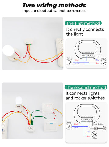 two wiring method Mini Switch Module