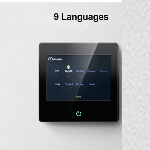 Multi Language Smart Thermostat
