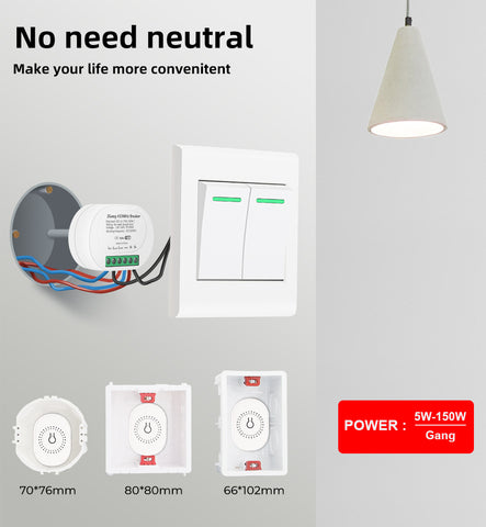 Smart Switch Module no neutral