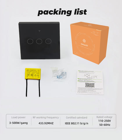 Packing List