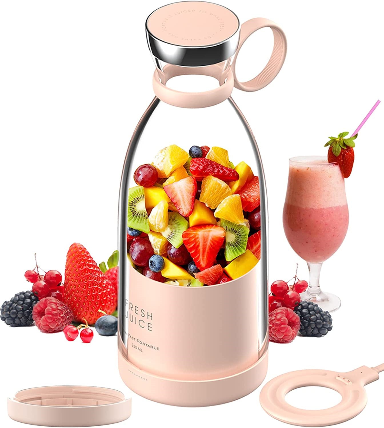 Personal Size Blender;  Portable Blender;  Battery Powered USB Blender