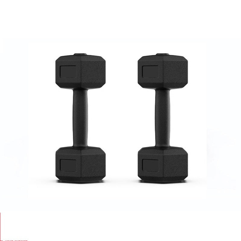 Dumbells | Arm Muscle Training Household Rubberized Dumbbells Fitness Equipment