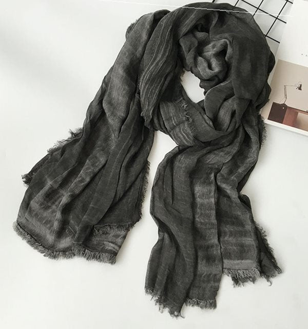 Cotton Linen Scarf