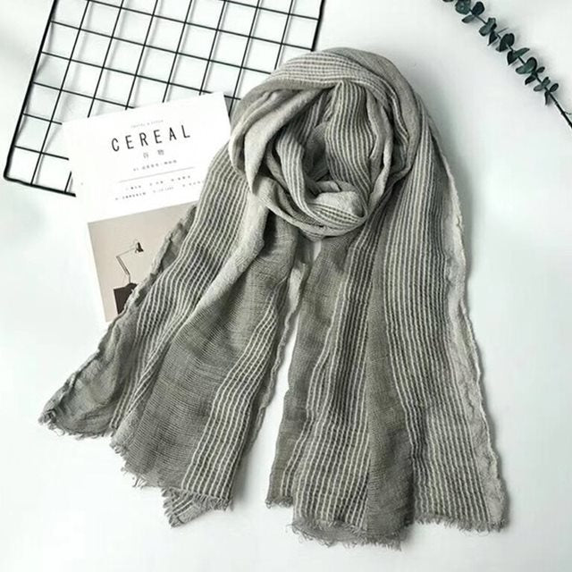 Cotton Linen Scarf