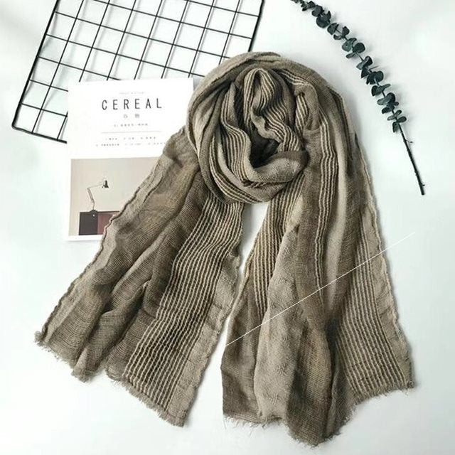 Cotton Linen Scarf