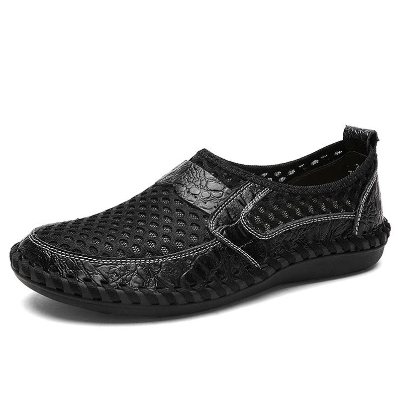 One-Legged Slip-On Shoes, Deodorant Mesh, Mesh Sandals