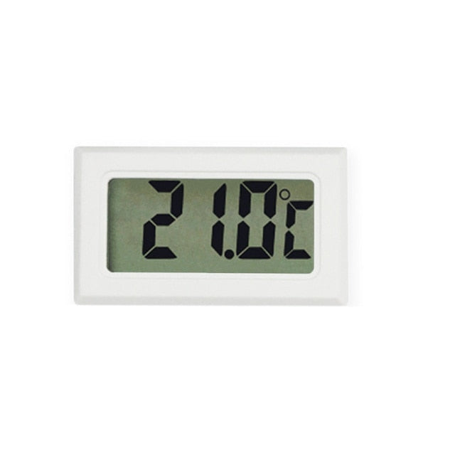 Digital Thermometer Hygrometer Mini LCD Humidity Meter Freezer Fridge Thermometer for -50~70 Coolers Aquarium Chillers