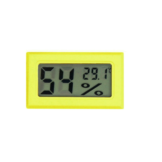 Digital Thermometer Hygrometer Mini LCD Humidity Meter Freezer Fridge Thermometer for -50~70 Coolers Aquarium Chillers