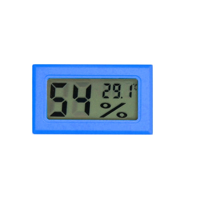 Digital Thermometer Hygrometer Mini LCD Humidity Meter Freezer Fridge Thermometer for -50~70 Coolers Aquarium Chillers