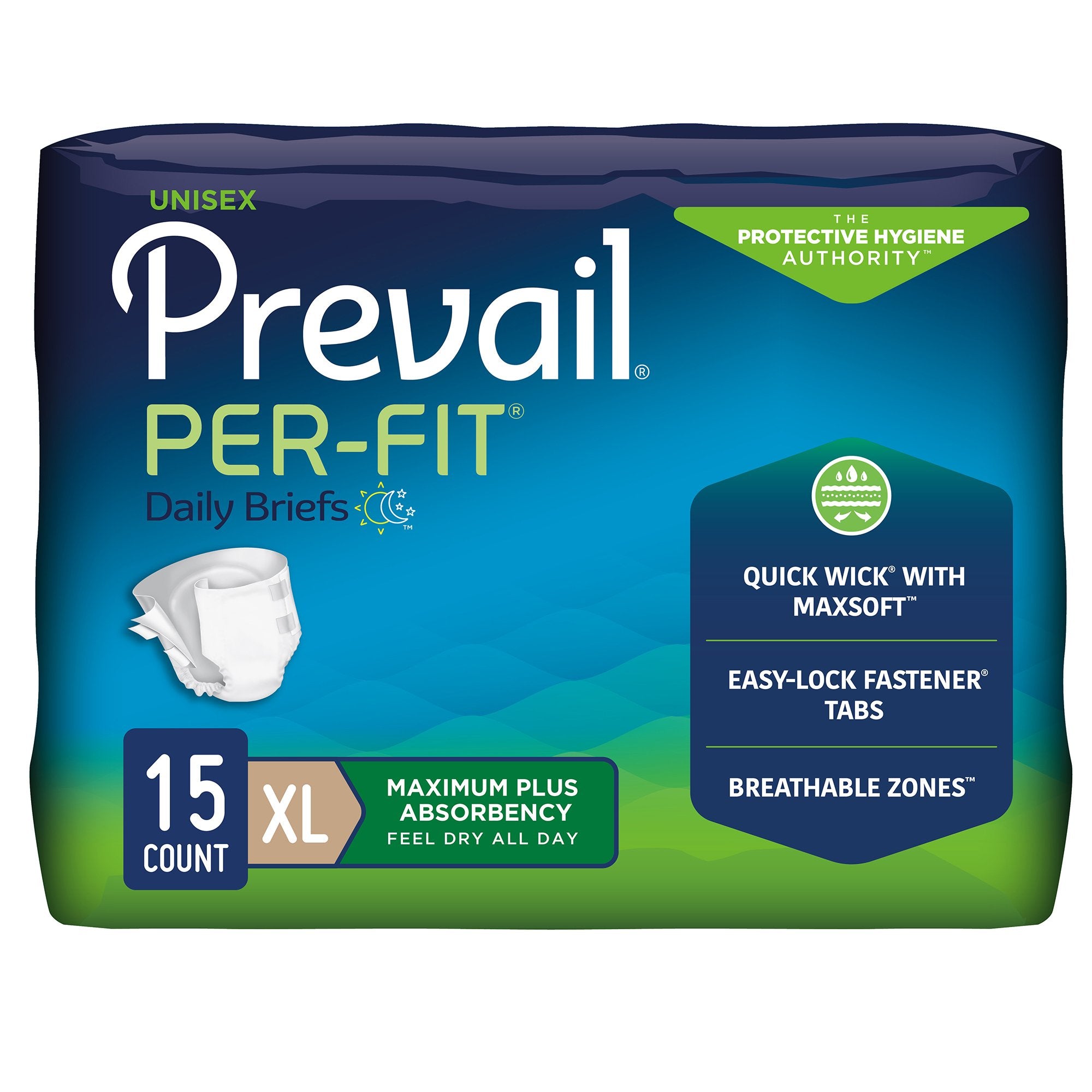 Prevail? Per-Fit? Maximum Incontinence Brief, Extra Large -- QTY: CS/60