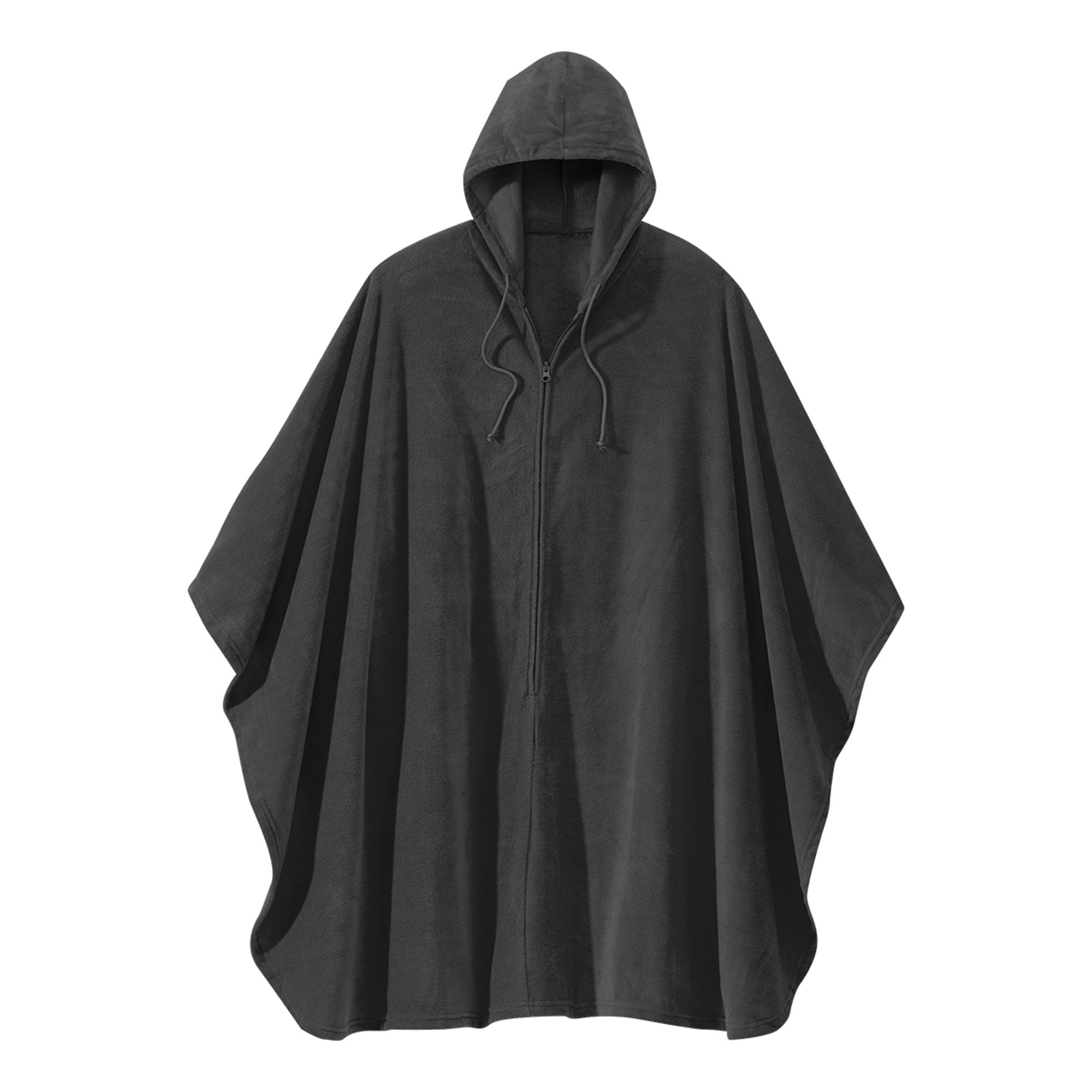 Silverts? Wheelchair Cape with Hood, Black