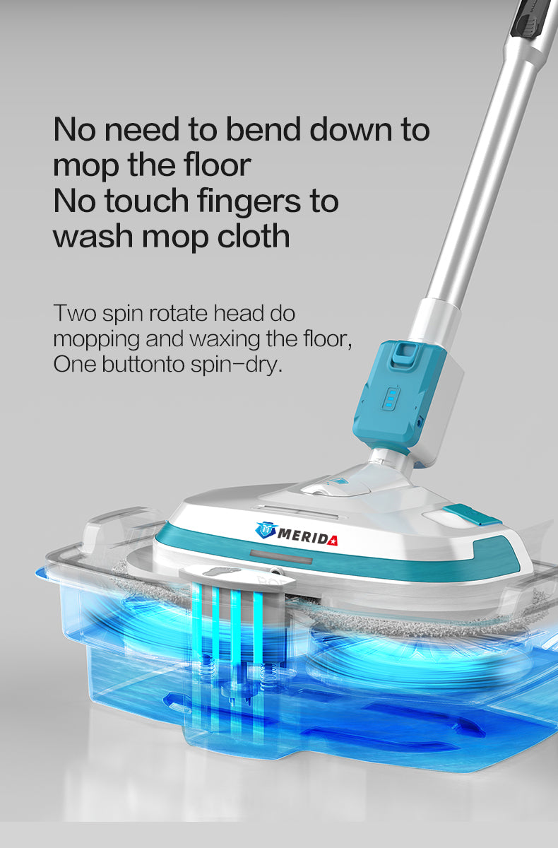 在庫あり】【在庫あり】Steam Mop, Aspiron Powerful Electric Spin Scrub Steam Cleaner  Mops Steam ＿並行輸入品 モップ絞り器