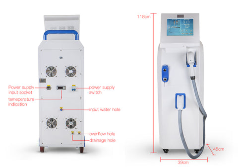 Professional -808nm- Diode -Laser- Cooling -Painless -Hair -Removal -Permanent -Machine