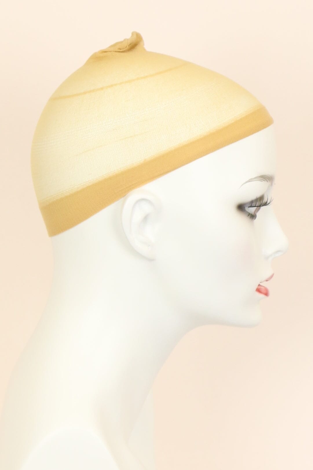 Dozen Nylon Wig Cap- Blond (FINAL SALE)