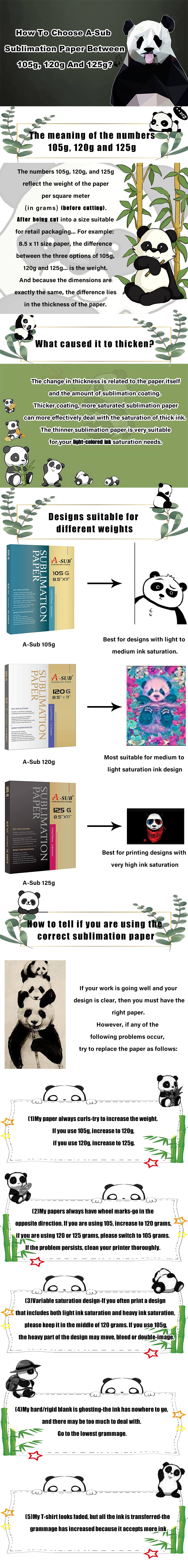 Informative A-SUB 125g Sublimation Paper Review! Is it Good? 