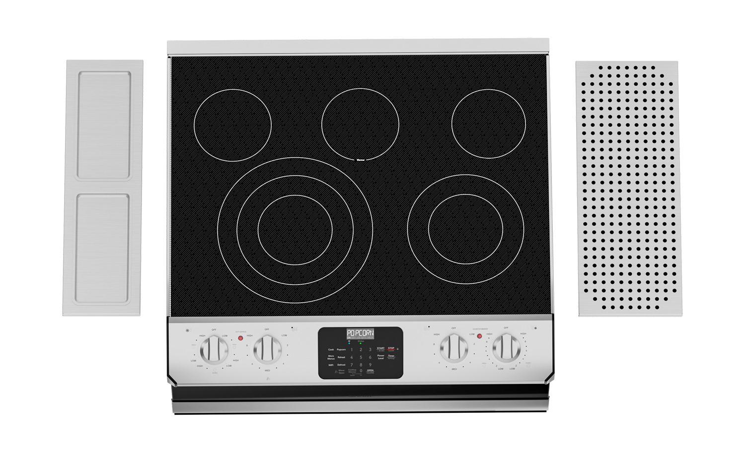 Sharp STR3065HS Smart Radiant Rangetop With Microwave Drawer Oven