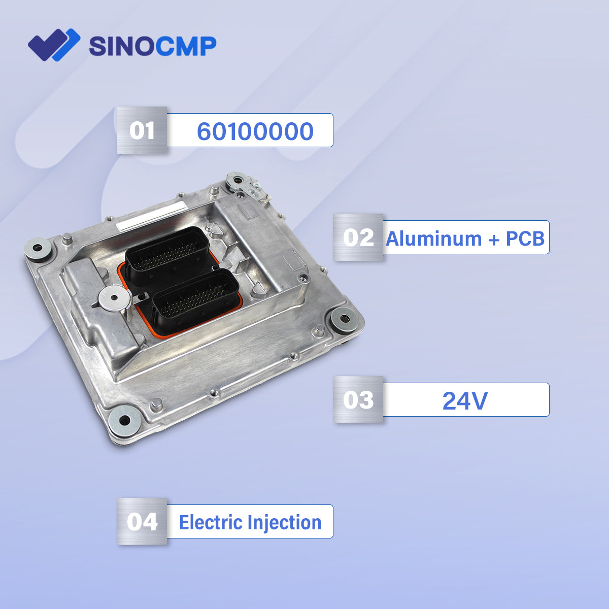 Details and Features of 60100000 ECU Controller - Sinocmp Details and Features of 60100000 ECU Controller - Sinocmp