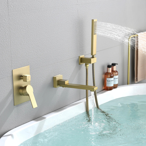luxurious rain shower system