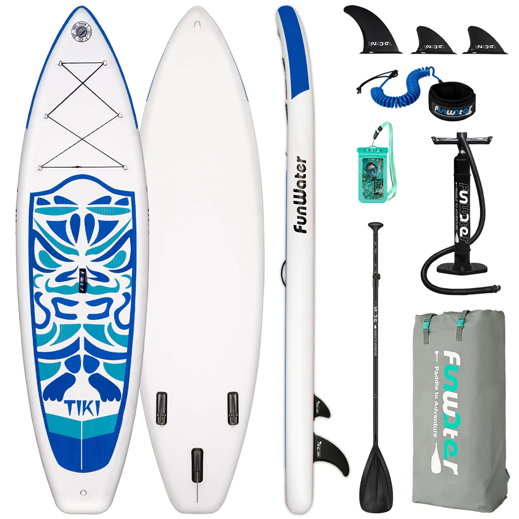funwater inflatable tiki paddle board