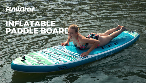 Funwater stand up paddle board suitale for all skill levels paddlers