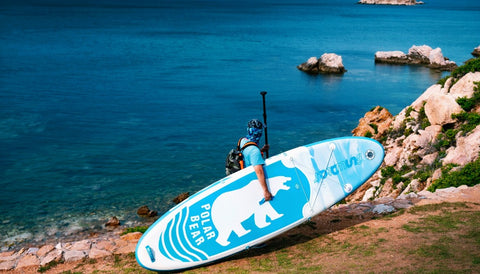 Funwater paddle board polar bear series