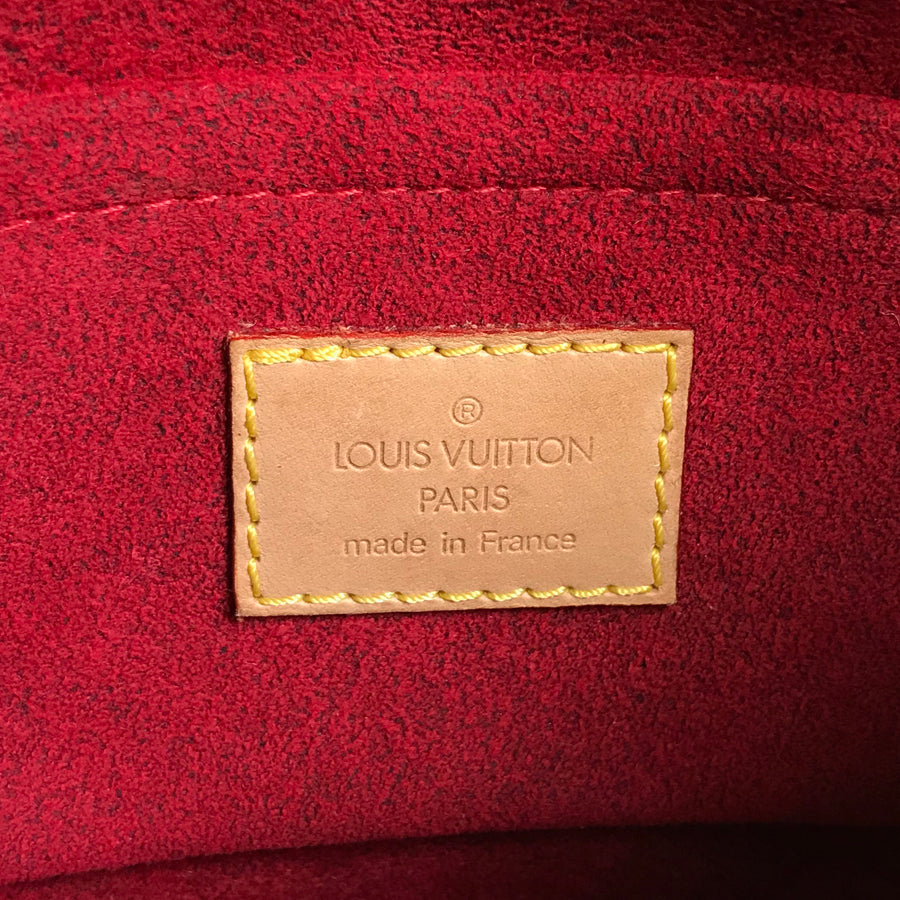 LOUIS VUITTON Monogram Pochette Croissant Shoulder Bag