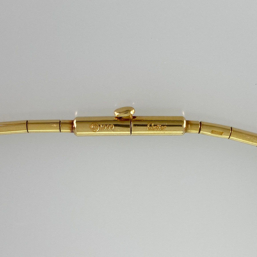 CARTIER tube Necklace