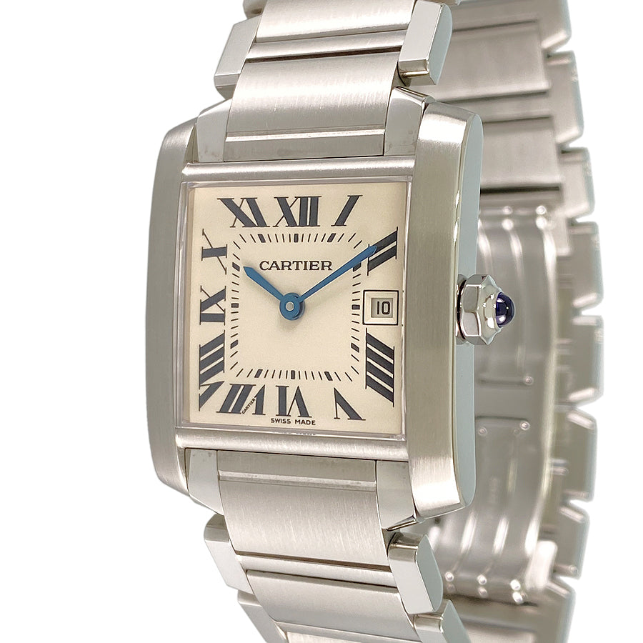 CARTIER Tank Francaise MM W51011Q3 Unisex Watch