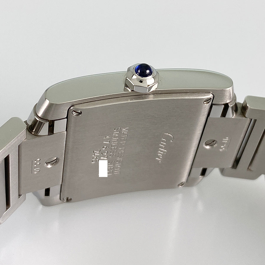 CARTIER Tank Francaise MM W51011Q3 Unisex Watch