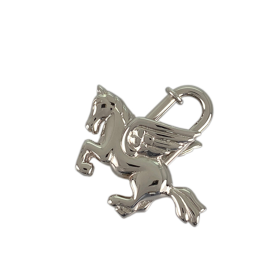 HERMES 1993 Limited Pegasus Charm Cadena