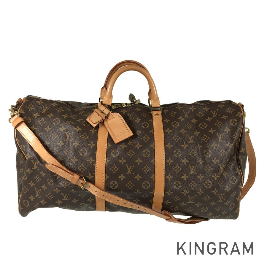 LOUIS VUITTON Monogram Keepall Bandouliere 60 M41412 Boston bag