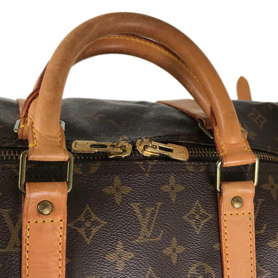 LOUIS VUITTON Monogram Keepall Bandouliere 55 M41414 Boston bag