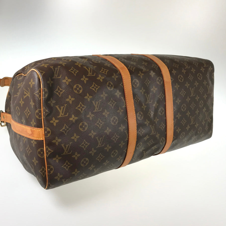 LOUIS VUITTON Monogram Keepall Bandouliere 55 M41414 Boston bag