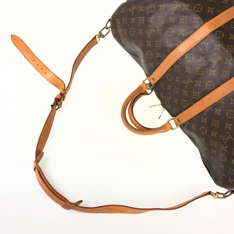 LOUIS VUITTON Monogram Keepall Bandouliere 55 M41414 Boston bag