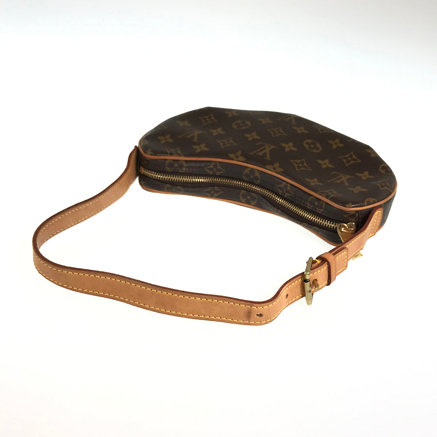 LOUIS VUITTON Monogram Pochette Croissant Shoulder Bag