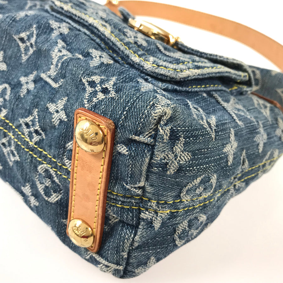 LOUIS VUITTON Monogram Denim Baggy PM M95049 Shoulder bag