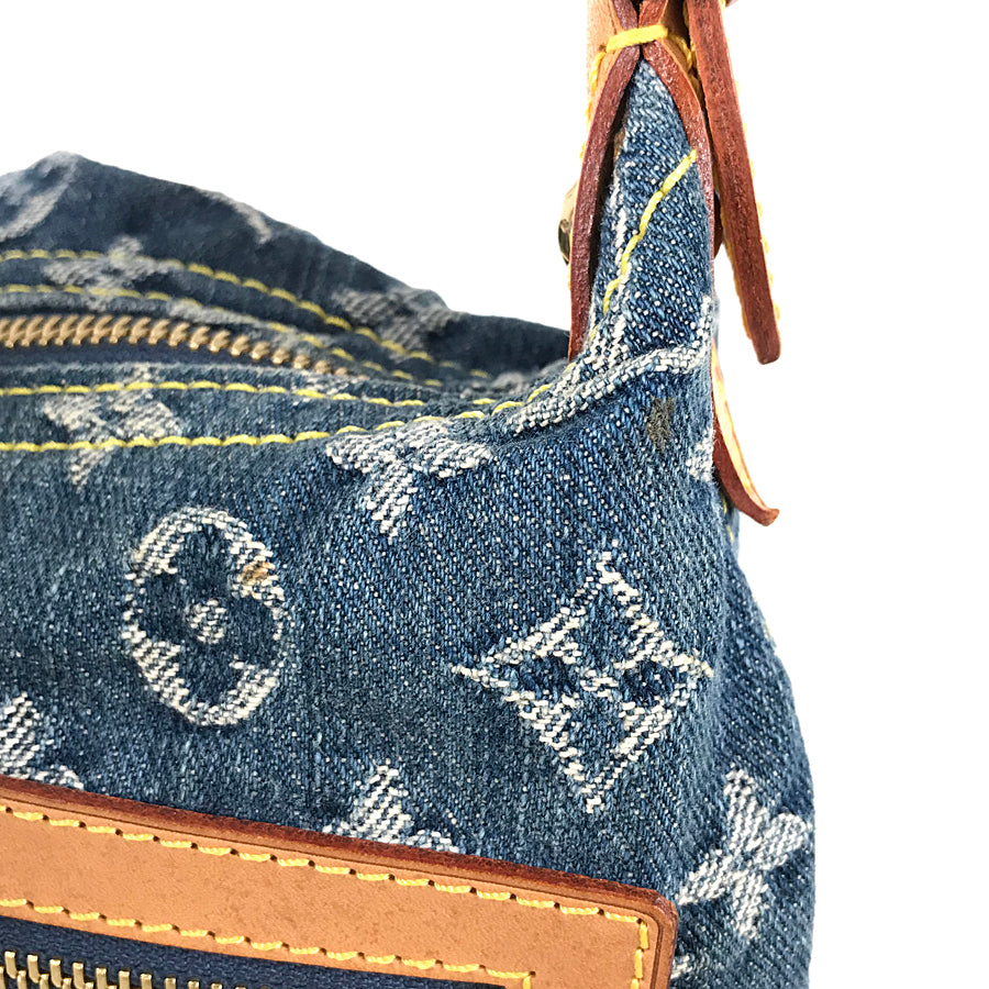 LOUIS VUITTON Monogram Denim Baggy PM M95049 Shoulder bag