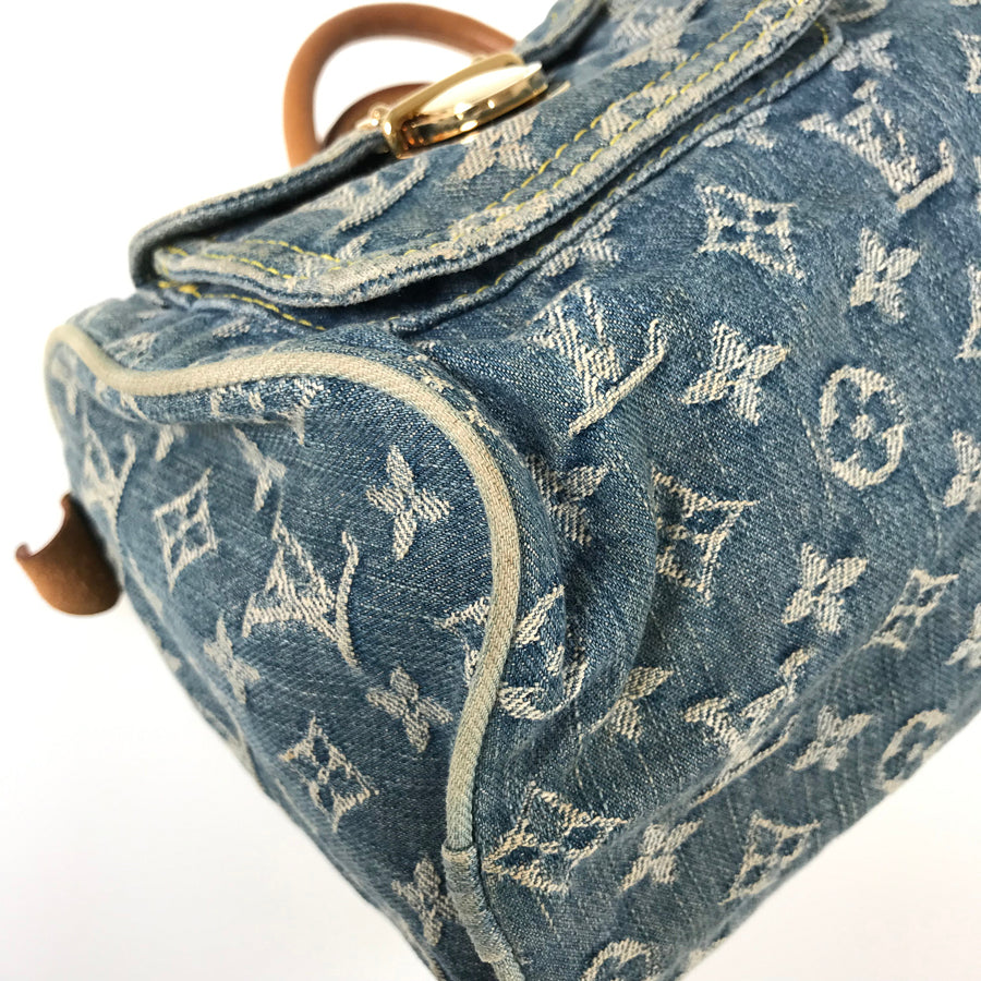 LOUIS VUITTON Monogram Denim Neo Speedy M95019 Hand bag