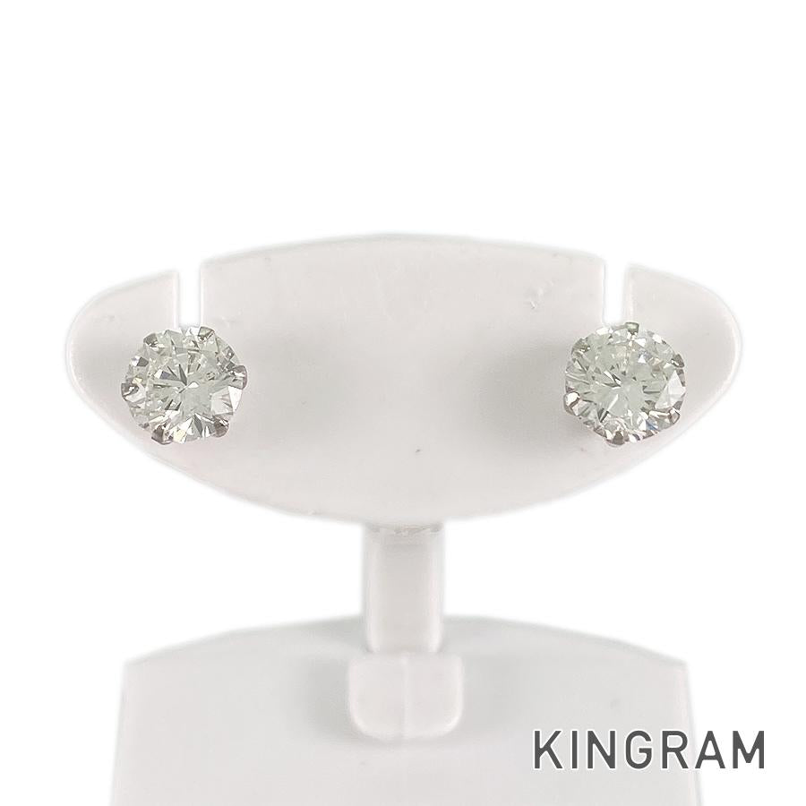 Earring Platinum diamond