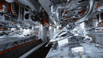 Tesla one-piece die-casting machine