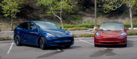 Tesla Model 3 and Tesla Model Y