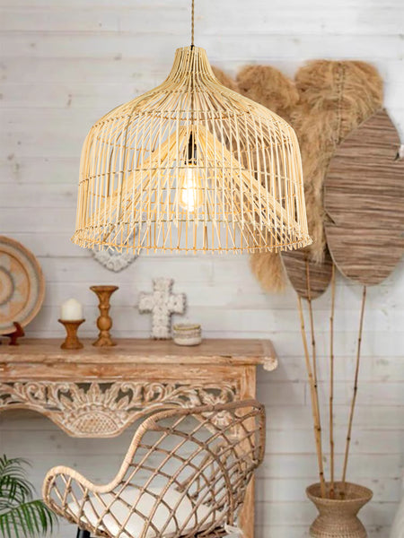 Rattan Pendant Light