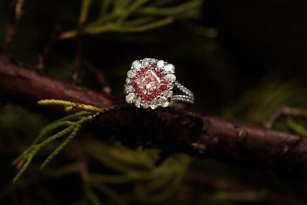 Custom Princess Cut Engagement Rings