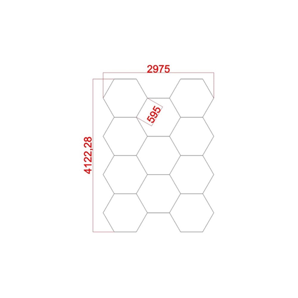 434 Hexagrid Led Lighting System