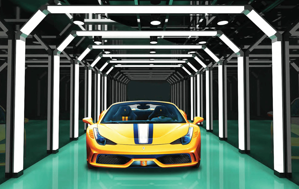 Gl/1009: Vortex Light Tunnel 100, Car Detailing Tunnel