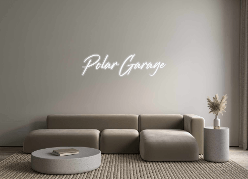 Custom Neon: Polar Garage