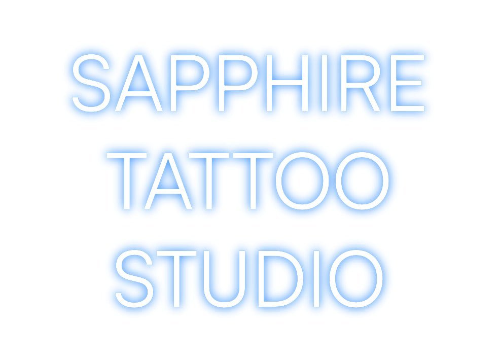 Custom Neon: SAPPHIRE
TAT...